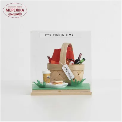 Фото Rico мініатюра Кошик плетений 500548