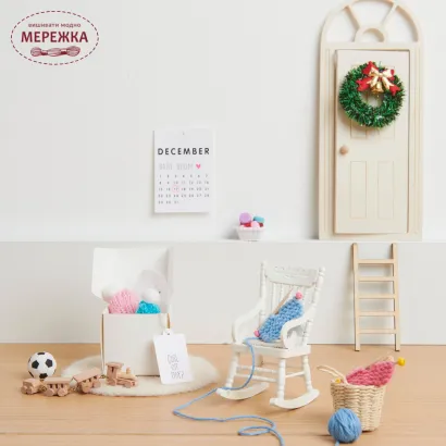 Фото Rico мініатюра Шапка блакитна, 2 шт. 500843