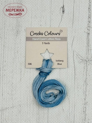 Фото Stoney Creek Creeks Colours Overdyed Floss Iceberg Blue CC506