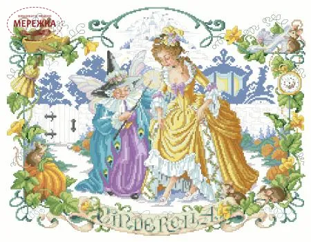 Фото Kooler Design Studio Схема Cinderella (Sandy Orton) KDS-1223