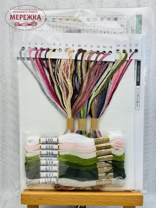 фОТО Набір для вишивання хрестиком COSMO French Rose 552109