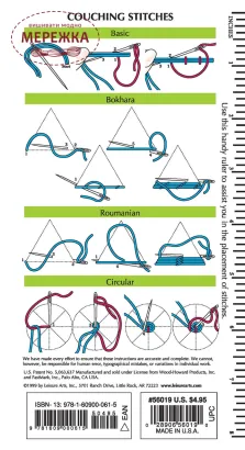 Фото Leisure Arts Буклет Embroidery Pocket Guide 56019