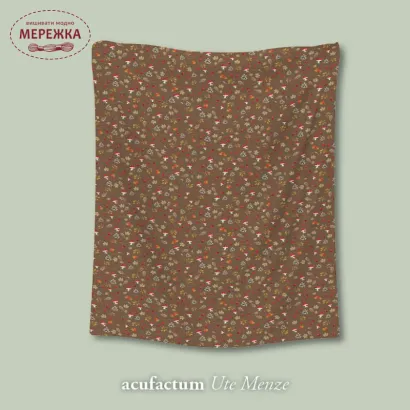 Фото Декоративні тканини Acufactum Baumwollstoff Waldpilze 3523-863