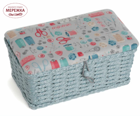 Фото Скринька для рукоділля Hobby Gift Wicker Stitch in Time HGSW.562