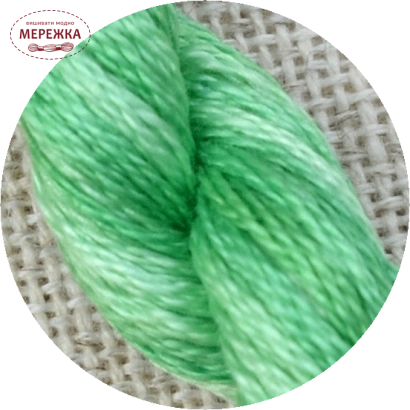 Фото TelaArtis Муліне ручного фарбування Тополя 565