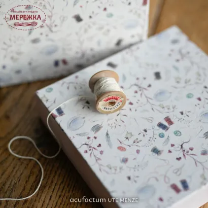 Фото Декоративна тканина Acufactum Stoff Fadenpoesie 3523-987