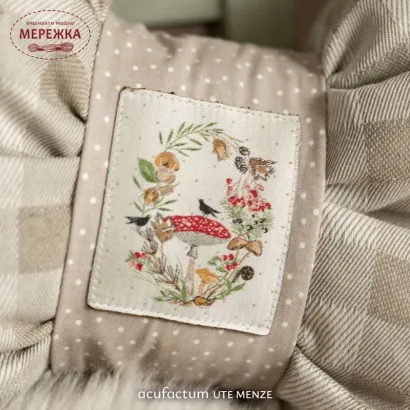 Фото Acufactum Етикетка Patch Pilzkranz  60*80 mm 35441