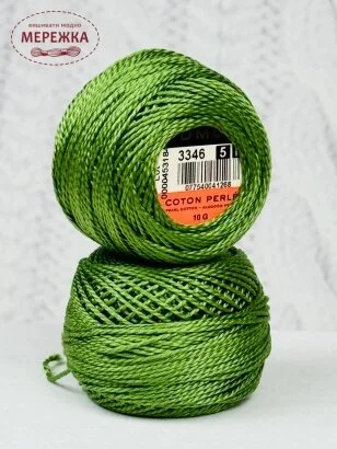 Фото DMC Pearl Cotton #5 3346