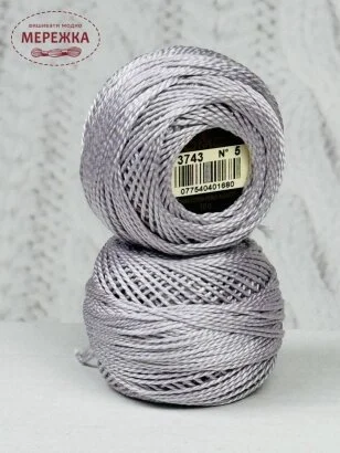 Фото DMC Pearl Cotton #5 3743