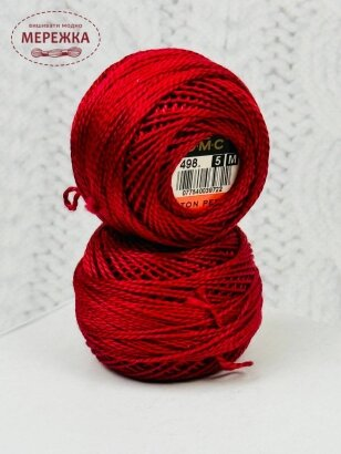 Фото DMC Pearl Cotton #5 498