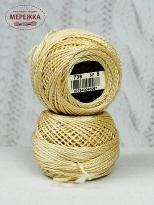 Фото DMC Pearl Cotton #5 739