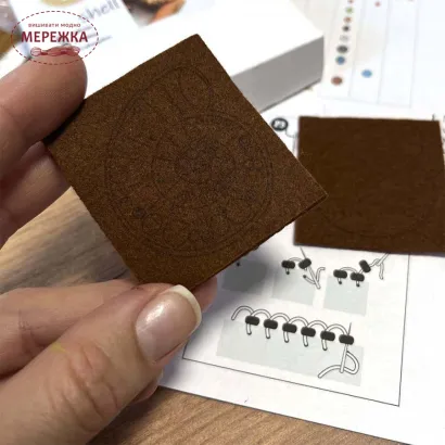 Фото Набір для вишивання бісером Craftway Брошка Мушля B-020