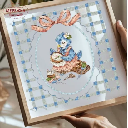 Фото Shestitch.stories Схема BlueBird Stitcher (Stitchy Bird) SH5