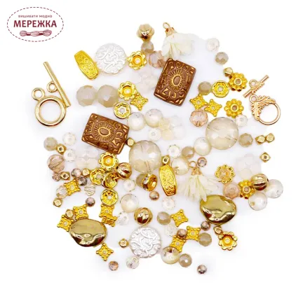 Фото Dress It Up набір декоративних бусин та аксесуарів Champagne Bubbles