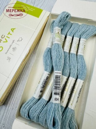 Фото DMC вовняна нитка Eco Vita 604