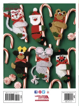 Фото Leisure Arts Буклет Candy Cane Climbers 6070