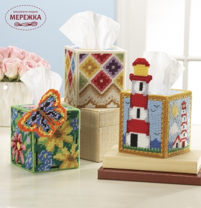 Фото Leisure Arts Буклет Tissue Box Covers 6077