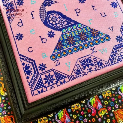 Фото Yasmin's Made with Love Схема Peacock Quaker