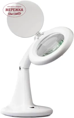 Фото Prym Лупа з підсвічуванням, настільна, 9,5 см. 610384