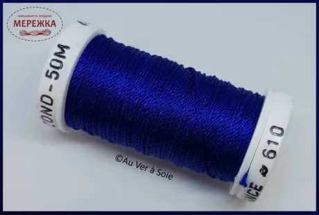 Фото Au Ver à Soie Cordonnet Trebizond 100% шовк, 50 метрів 610