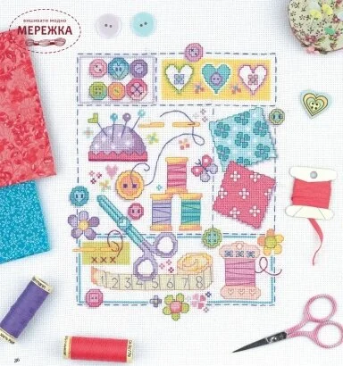 Фото Книга Pretty Stitches 6230