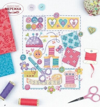 Фото Книга Pretty Stitches 6230