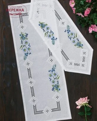 Фото Permin набір для вишивання в техніці хардангер 63-1734