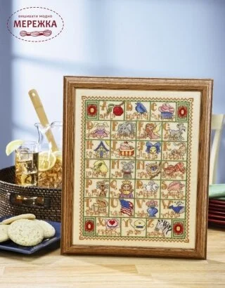 Фото LeisureArts Буклет A to Z Alphabets LEA6487