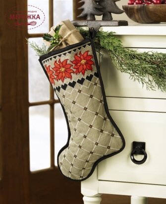 Фото LeisureArts Буклет Christmas Stocking LEA6488