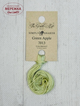 Фото Муліне ручного фарбування The Gentle Art Simply Shaker Green Apple 7013