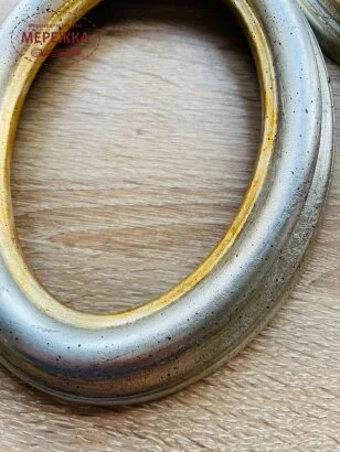 Фото Рамка для оформлення овал, 10*15 см. 7018