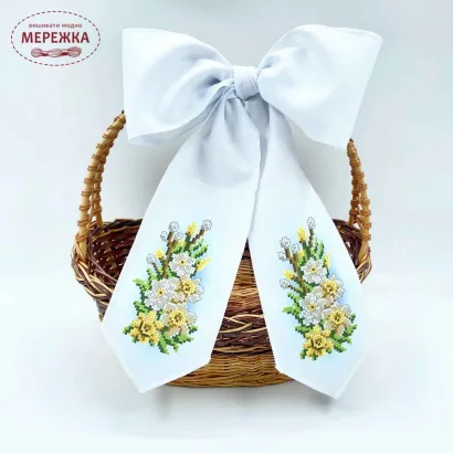 Фото Виріб для вишивання VIRENA бант на кошик БК-095