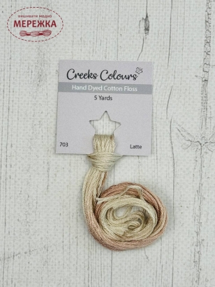 Фото Stoney Creek Creeks Colours Overdyed Floss Latte CC703