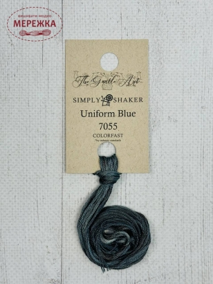 Фото Муліне ручного фарбування The Gentle Art Simply Shaker Uniform Blue 7055