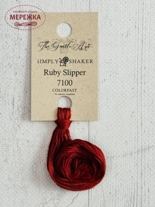 Фото The Gentle Art Simply Shaker Ruby Slipper 7100