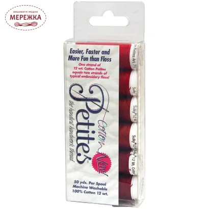 Фото Нитки Sulky Sulky Набір ниток, 100% бавовна, Redwork Sampler Collection 712-05