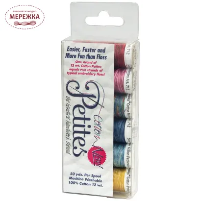 Фото Нитки Sulky Sulky Набір ниток, 100% бавовна, Most Popular Sampler Collection 712-07