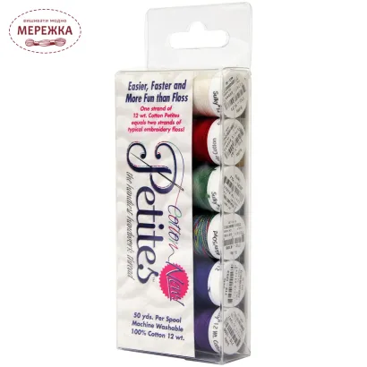 Фото Нитки Sulky Sulky Набір ниток, 100% бавовна, Winter Sampler Collection 712-10