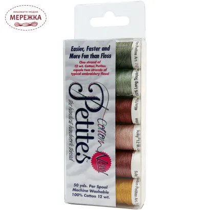 Фото Нитки Sulky Sulky Набір ниток, 100% бавовна, Porch Welcomes Sampler Collection 712-15