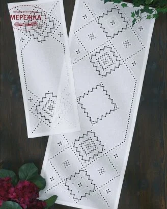 Фото Permin набір для вишивання в техніці хардангер 75-1850