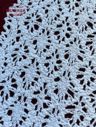 Фото Мереживо біле 100% бавовна 76/2 