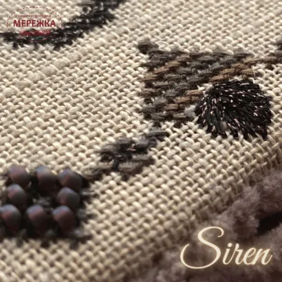 Фото Вікторія Попович Схема Siren (Сирена)+пак бісеру та ниток (original) VP-027