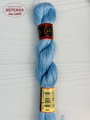 Фото DMC Coton Perle Retors D'alsace (215EA) #8, 200м, 25 гр 800