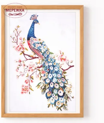 Фото Набір для вишивання хрестиком Trimits Peacock GCS245
