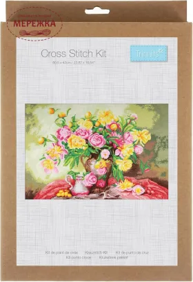Фото Набір для вишивання хрестиком Trimits Roses GCS174