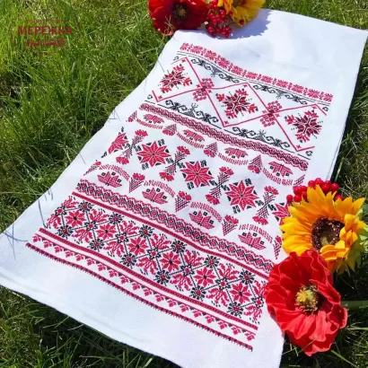 Фото Набір для вишивання хрестиком Voloshka Рушник весільний VRM_002_R