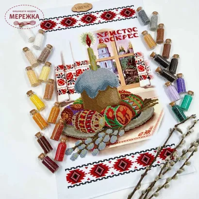 Фото Схема для вишивання бісером VIRENA Рушник РКВ-077