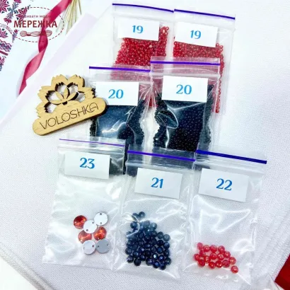 Фото Набір для вишивання хрестиком Voloshka Рушник весільний VRM_002_R