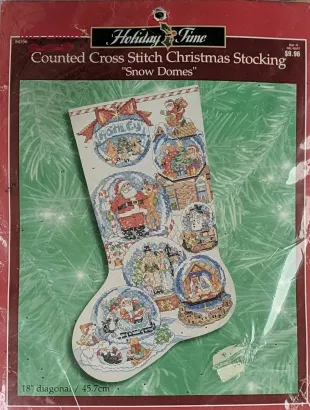 Фото Набір для вишивання хрестиком Bucilla Snow Domes 84356