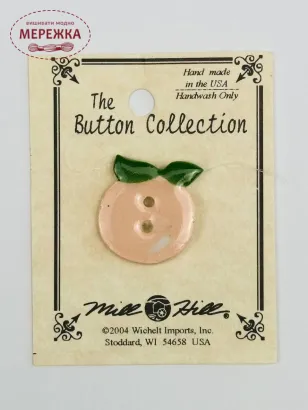Фото Mill Hill Button Peach 86213